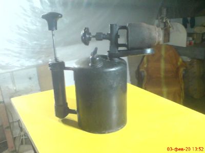 Лот: 15431395. Фото: 1. Лампа паяльная . Другое (хозтовары)