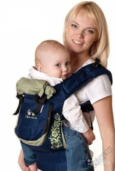 Лот: 5894331. Фото: 1. Эрго рюкзак I love mum. Слинги, эрго рюкзаки, переноски