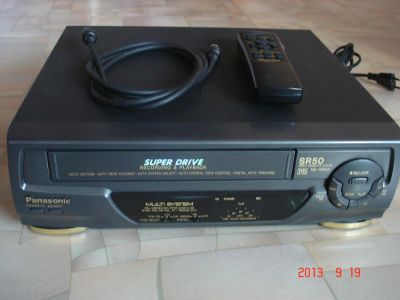 Лот: 3203338. Фото: 1. Видеоплейер пишущий, VHS "Panasonic... Видеомагнитофоны