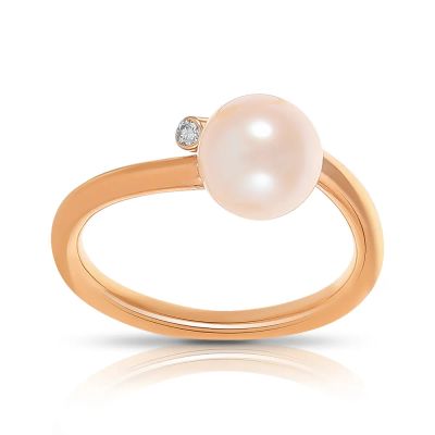 Лот: 23784685. Фото: 1. Кольцо TALANT из золота с жемчугом... Кольца, перстни