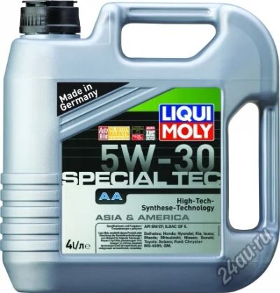 Лот: 6101403. Фото: 1. Liqui Moly Special Tec AA 5W30. Средства по уходу