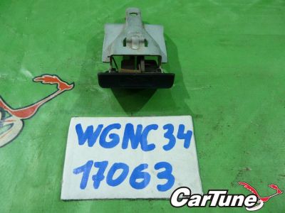 Лот: 10597862. Фото: 1. ручка открытия капота nissan stagea... Другое (автозапчасти)