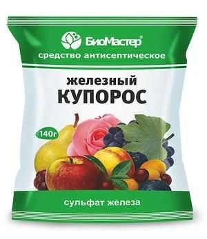 Лот: 12946786. Фото: 1. Железный купорос 140г. /50/. Удобрения, химия