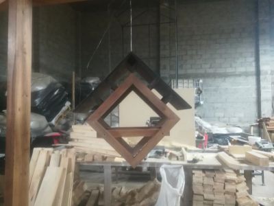 Лот: 15329807. Фото: 1. Кормушка для птиц ручной работы. Другое (для дачи, дома, огорода, бани, парка)