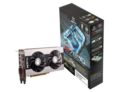 Лот: 4002184. Фото: 1. 2Gb XFX HD 7850 Double D 256 бит... Видеокарты