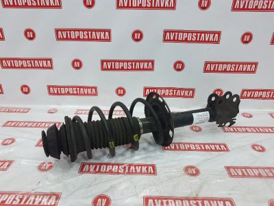 Лот: 20896544. Фото: 1. Стойка подвески Toyota Vitz NSP130... Ходовая, подвеска, рулевое управление