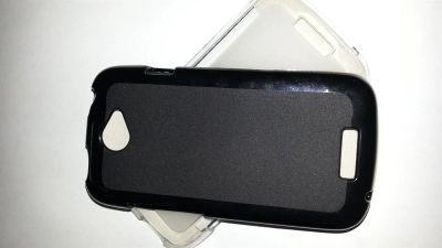Лот: 3671874. Фото: 1. Чехол накладка HTC One S прозрачный... Чехлы, бамперы
