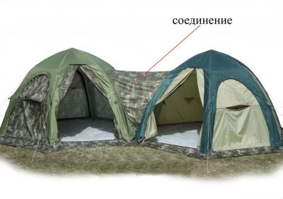 Лот: 14179815. Фото: 1. Соединение палаток ЛОТОС 5/5... Палатки, тенты