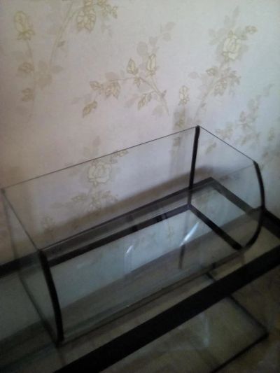 Лот: 11084531. Фото: 1. Аквариум (62*30*32) 55 л пузатый. Аквариумы, террариумы