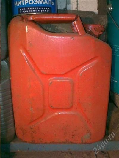 Лот: 964837. Фото: 1. Канистра 20л, сталь из под ГСМ... Гаражное, автосервисное оборудование