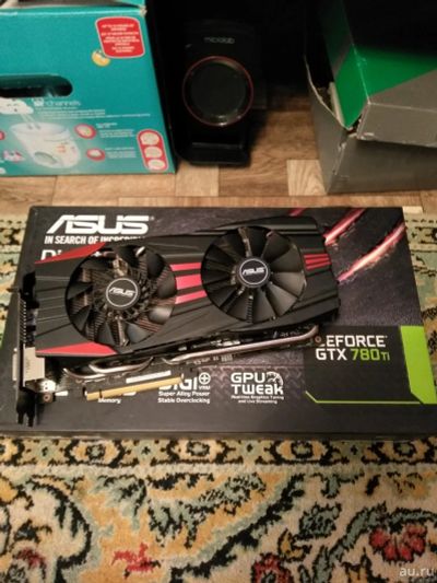 Лот: 17120068. Фото: 1. Asus GTX 780 Ti 3Gb 384Bit. Видеокарты