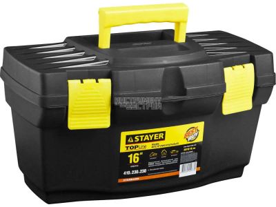 Лот: 12193084. Фото: 1. Ящик пластиковый Stayer Standard... Ручной инструмент
