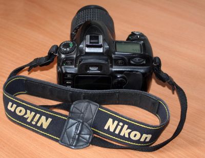 Лот: 23643699. Фото: 1. Nikon D50 с объективом 18-55 мм. Цифровые зеркальные