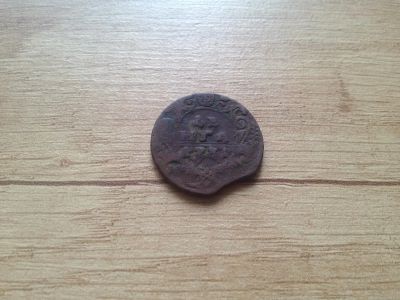 Лот: 14777294. Фото: 1. денга 1731 г. Россия до 1917 года