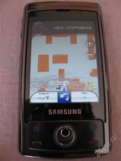 Лот: 837594. Фото: 1. Samsung SGH- i740 +GPS навигация. Смартфоны