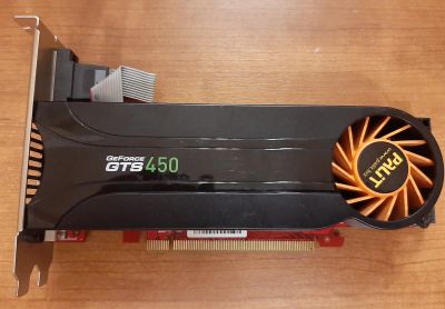 Лот: 24666736. Фото: 1. Видеокарта Palit GTS450 1Gb. Видеокарты