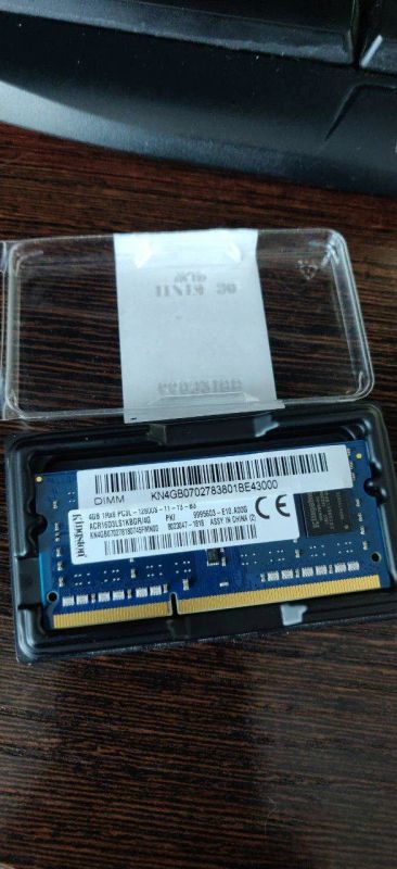 Лот: 15069130. Фото: 1. Оперативная память Kingston 4Gb... Оперативная память