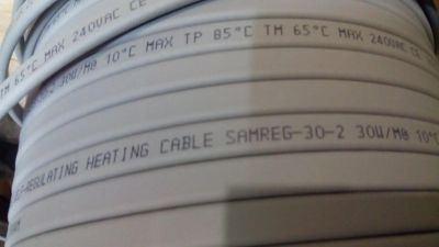 Лот: 10502751. Фото: 1. Кабель саморегулирующийся Samreg... Провода, кабели