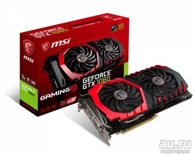 Лот: 14476224. Фото: 1. MSI GTX 1060 Gaming X 3G. Видеокарты
