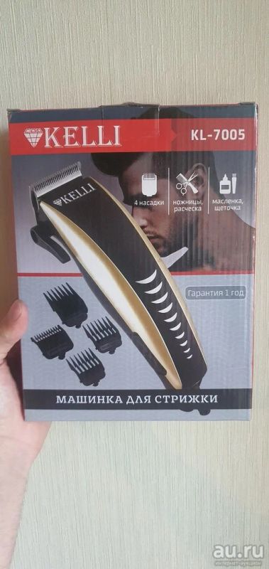 Лот: 17732854. Фото: 1. Машинка для стрижки Kelli kl-7005... Укладка и стрижка волос, бритьё, эпиляция
