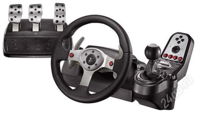 Лот: 530265. Фото: 1. Logitech G25 Racing Wheel\руль. Рули, джойстики