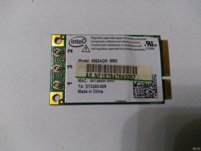 Лот: 16738724. Фото: 1. Mini PCI-E WI-FI карта Intel 4965AGN... WiFi, Bluetooth адаптеры