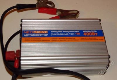 Лот: 1295623. Фото: 1. Автоинвертор 400W. Электроприборы для автомобиля