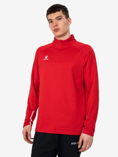 Лот: 25543638. Фото: 1. Свитер тренировочный Kelme, Красный. Другое (спортивная одежда)