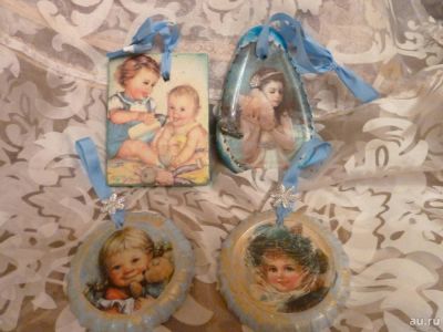 Лот: 8076662. Фото: 1. 80 руб!Панно-малютка 4. Декупаж
