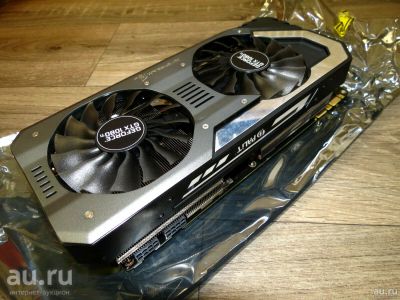 Лот: 17900162. Фото: 1. Видеокарта Palit GeForce GTX 1080... Видеокарты