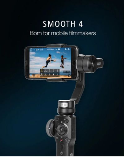 Лот: 11664087. Фото: 1. Zhiyun Smooth 4 – 3-осевой стабилизатор. Штативы, держатели