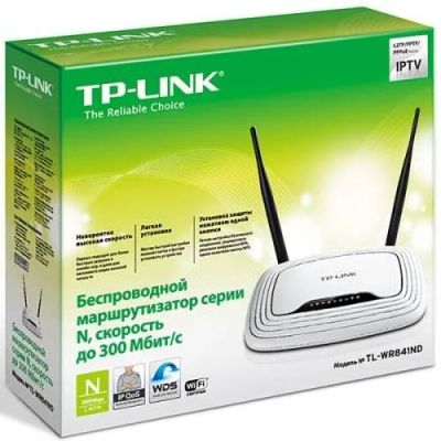 Лот: 10660053. Фото: 1. Роутер маршрутизатор TP-LINK TL-WR841N. Маршрутизаторы (роутеры)