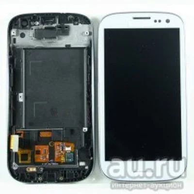 Лот: 9283725. Фото: 1. Дисплей Samsung i9300.i9300I модуль... Дисплеи, дисплейные модули, тачскрины