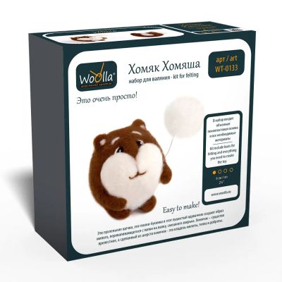 Лот: 25012522. Фото: 1. Набор для валяния "Woolla" WT-0133... Валяние из шерсти