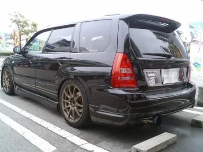 Лот: 5406546. Фото: 1. Спойлер Subaru Forester SG. Детали тюнинга