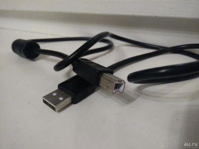 Лот: 8647532. Фото: 1. Кабель USB 2.0 Am-Bm 1м от принтера... Шлейфы, кабели, переходники