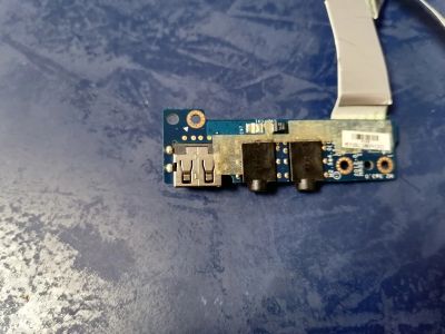 Лот: 17720778. Фото: 1. Б/У плата c разъемами USB, Audio... Платы расширения, контроллеры, доп. порты