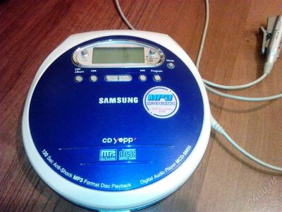 Лот: 2609141. Фото: 1. MP3 плеер дисковой Samsung MCD-SM55. CD-проигрыватели и чейнджеры