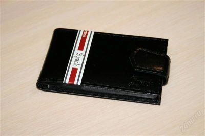 Лот: 2379138. Фото: 1. Кредитница SPARK .чёрная. натуральная... Бумажники, кошельки, портмоне