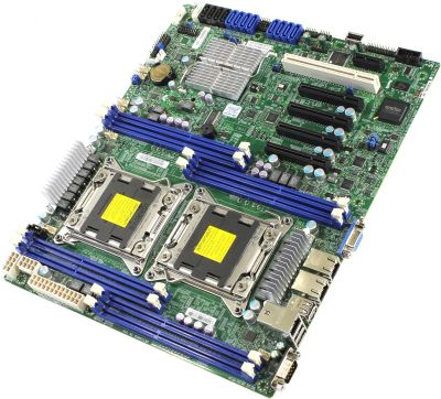Лот: 15317432. Фото: 1. Материнская плата Supermicro X9DRL-3F. Материнские платы