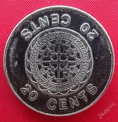 Лот: 2555254. Фото: 1. (№2087/LK) 20 центов 2005 (Соломоновы... Австралия и Океания