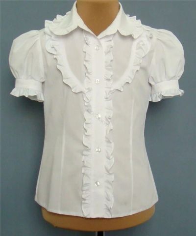 Лот: 8109091. Фото: 1. Блузка для девочки. Рубашки, блузки, водолазки