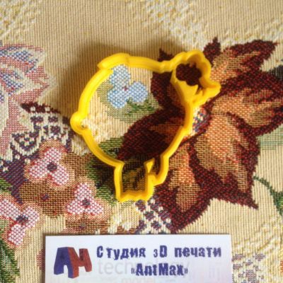 Лот: 9457724. Фото: 1. Формочка для печенья "Нюша". Формы для запекания, выпечки