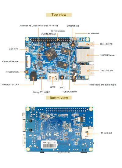 Лот: 15078647. Фото: 1. Orange PI PC2. Другое (компьютеры, оргтехника, канцтовары)