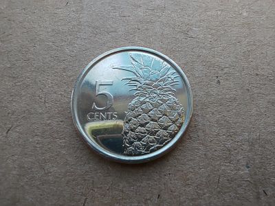 Лот: 19471111. Фото: 1. Багамы 5 центов 2015. Америка