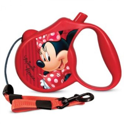 Лот: 9365973. Фото: 1. Рулетка Disney Minnie M трос 5м... Ошейники, одежда, конное снаряжение