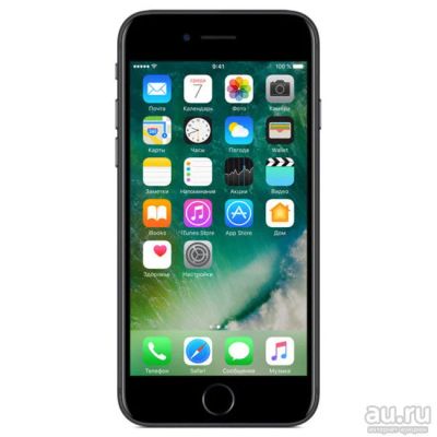 Лот: 9131266. Фото: 1. iPhone 7 128 Гб черный (новый). Смартфоны