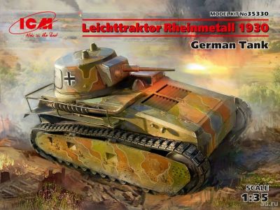 Лот: 13806492. Фото: 1. ICM 35330 Leichttraktor Rheinmetall... Военная техника