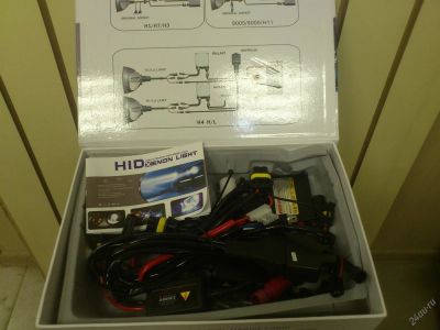 Лот: 3595638. Фото: 1. Би Ксенон H4 6000K / Bi Xenon... Детали тюнинга