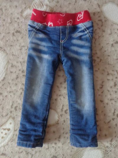 Лот: 5921862. Фото: 1. Стильные классные утепленные джинсы... Брюки, шорты, джинсы
